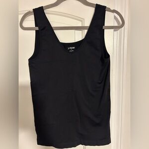 J.Crew stretch black tank